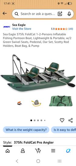 Sea Eagle inflatable boat . *see description