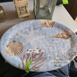 Nautical Melamine Serving Platter Set
​