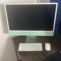 24-inch Green iMac with 4.5K Retina display