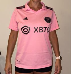 adidas Messi Miami CF Home Jersey with Black Logos Original Retro