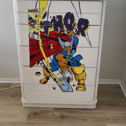 Painted Dresser, Comic Book, Thor, Beta Ray Bill