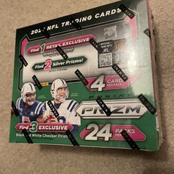 Brand New Sealed 2023 Nfl Football Prizm Retail Box Sealed Stroud Rookies Look For Black White Checker Board Prisms 