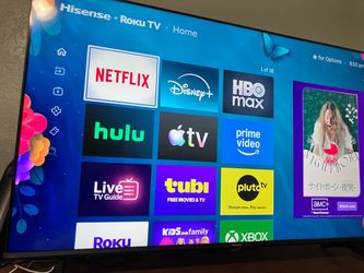 Hisense 50 inch Roku Smart TV