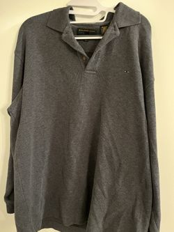 Adrianne Julian Men’s Large Dark Gray Cotton Sweater L Bundle 5 for 20$