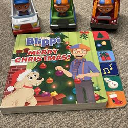 Blippi Cars & Book