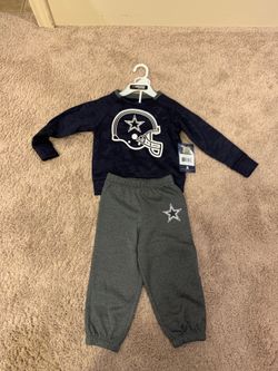 2T Dallas cowboys sweats and sweat shirt brand new