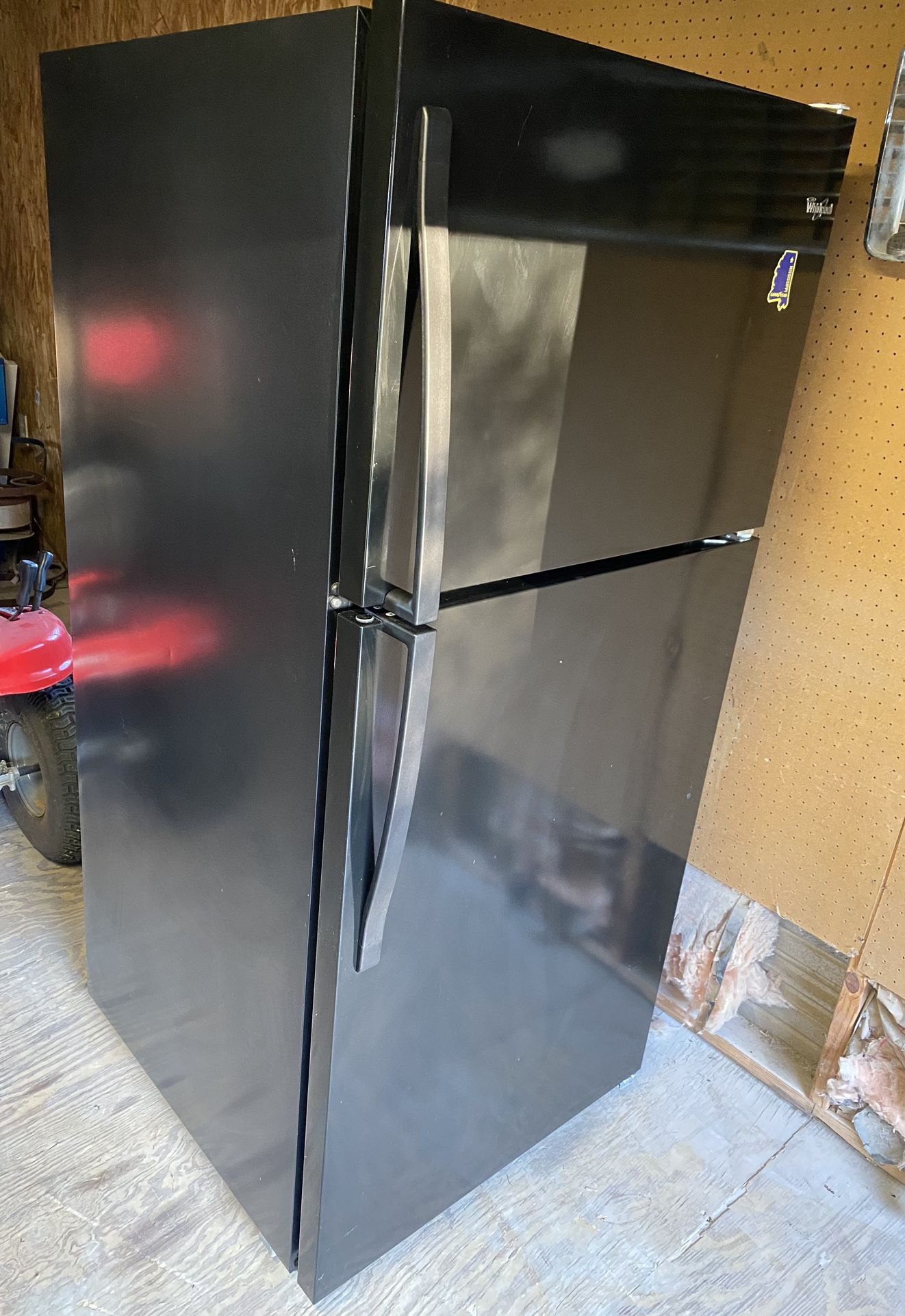 Black Top And Bottom Fridge 