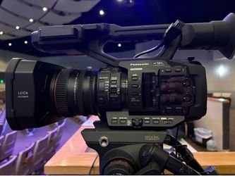 Panasonic AG-UX180 4k Professional Camcorder - Black lot of 2
