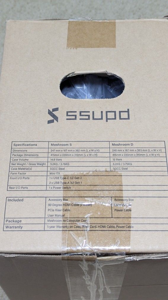 SSUPD Mushroom S Computer Case