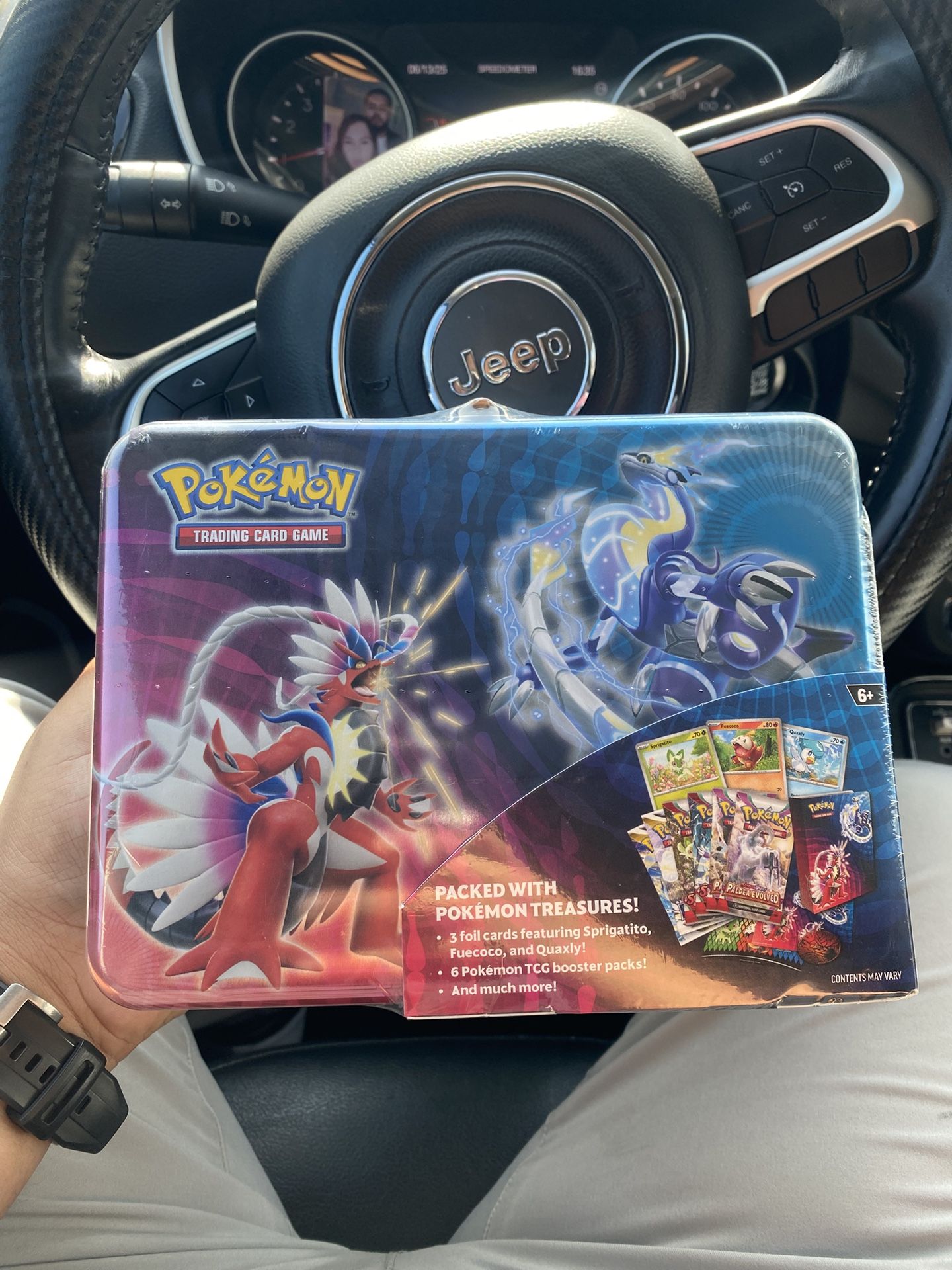 Pokémon Box ( 6 TCG booster Packs) Paldea Evolved