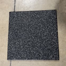 1” Square Edge Tile (Acousti Tile) - RUBBER FLOORING