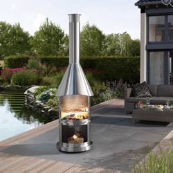 Brand new chimney stainless steel