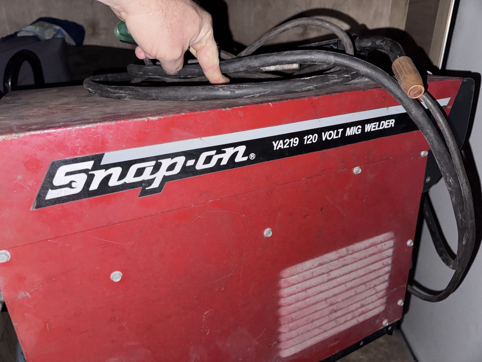 SNAP-ON MIG WIRE FEED WELDER