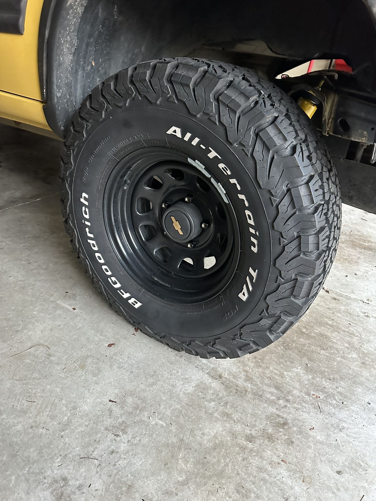 4 Bf Goodrich K02 31-10.5-15