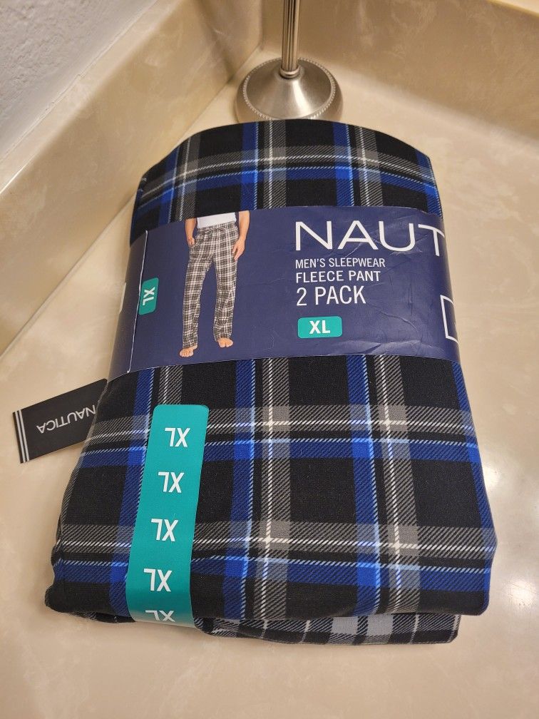 Men's Nautica Sleepwear 2 Pack Size XL
