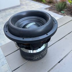 Sundown X12V2 12” subwoofer (needs repair)
