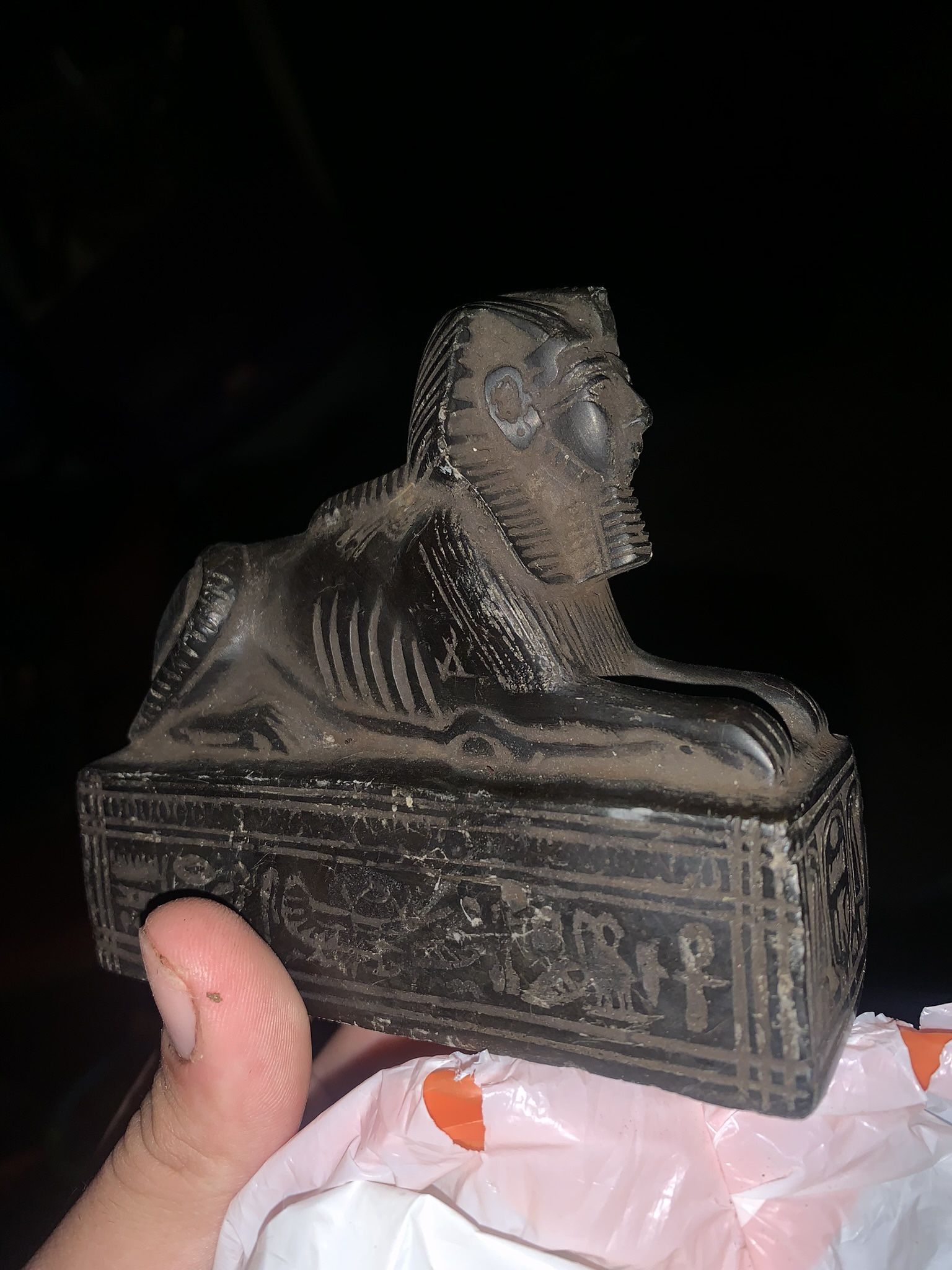 Small Egyptian Sphynx Statue! $5!!