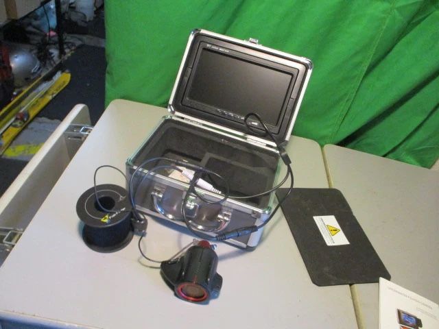 Used Underwater Fishing Camera Infrared 7" Inch 15M 30M 1000TVL Waterproof