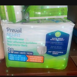 Pull-up Diapers  For Adults Size Large 