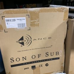 Sonance Subwoofer New In Box 