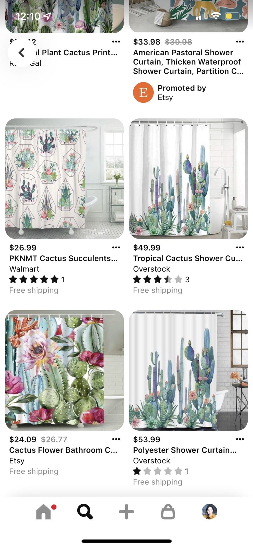 Bathroom Terranium Set