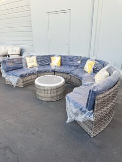 Outdoor patio Curve Set