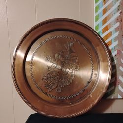 Antique Copper Large Tray 