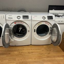 Electric Dryer And Washer Set