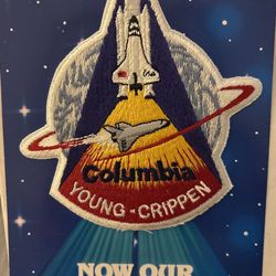 NASA Space shuttle Columbia Started-1 Mission Patch 1981