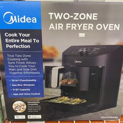 Midea Two Zone Air Fryer Oven 