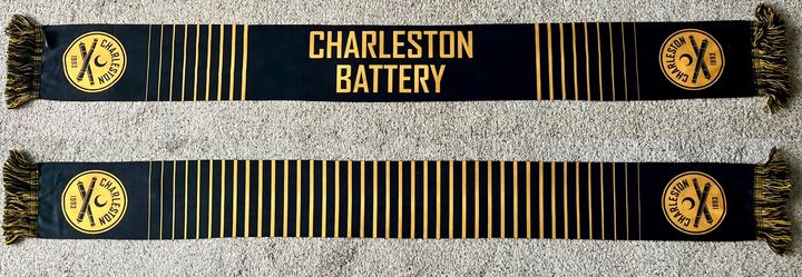 Charleston Battery USL Championship Soccer Scarf
