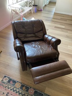Leather couch