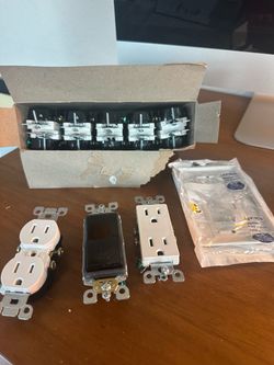 Leviton Electrical Outlet & Switch Bundle – New – $20