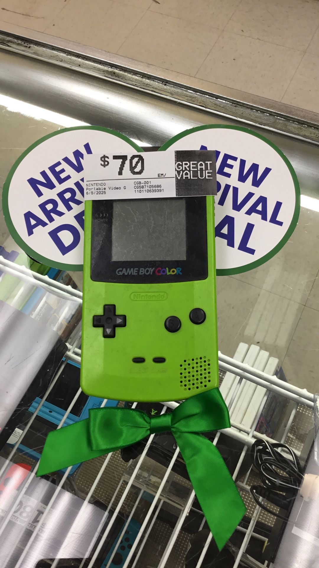 $70. Nintendo Game Boy.