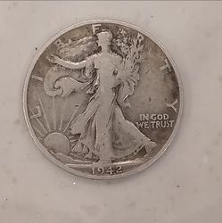 1943 s Walking Liberty half dollar