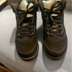 Air Jordan 5 Retro Men's 'Aqua Size 8