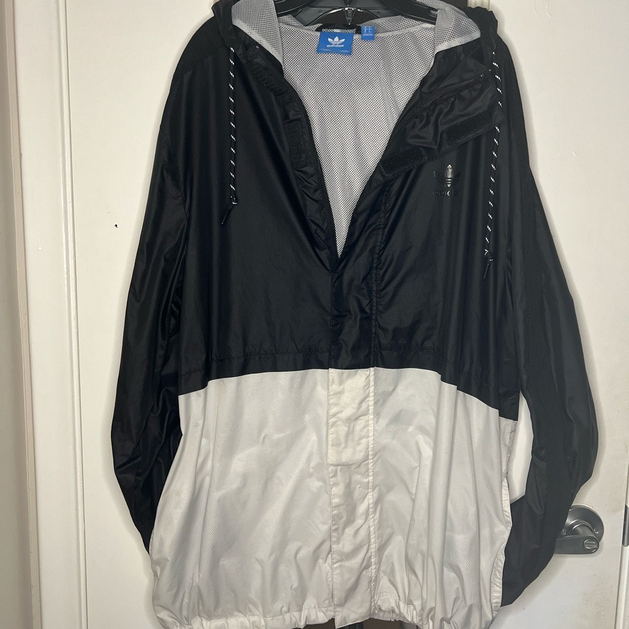 Adidas Windbreaker/Jacket With hoodie