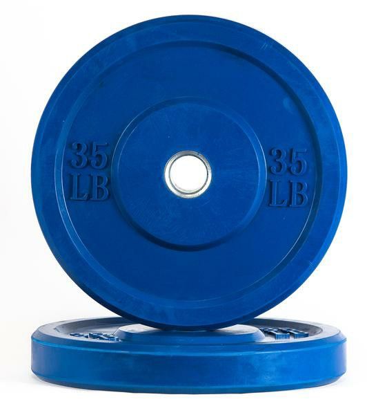 Olympic Rubber Bumper Plates - 35lb