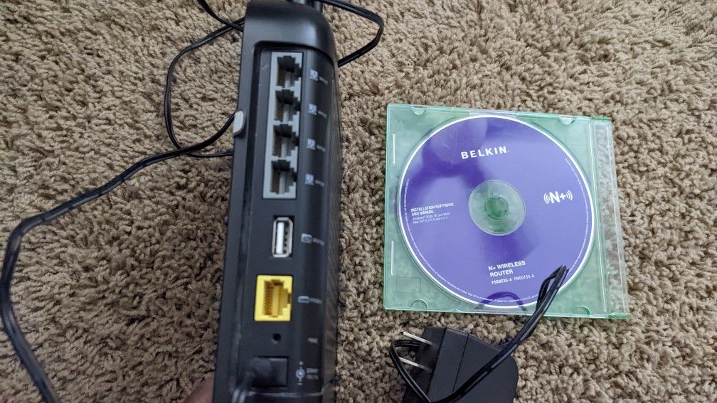 Belkin N+ Wireless Router