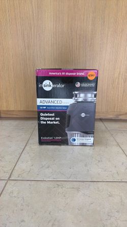 INSINKERATOR ADVANCED SERIES EVOLUTION 1.0HP FOOD WASTE DISPOSER 