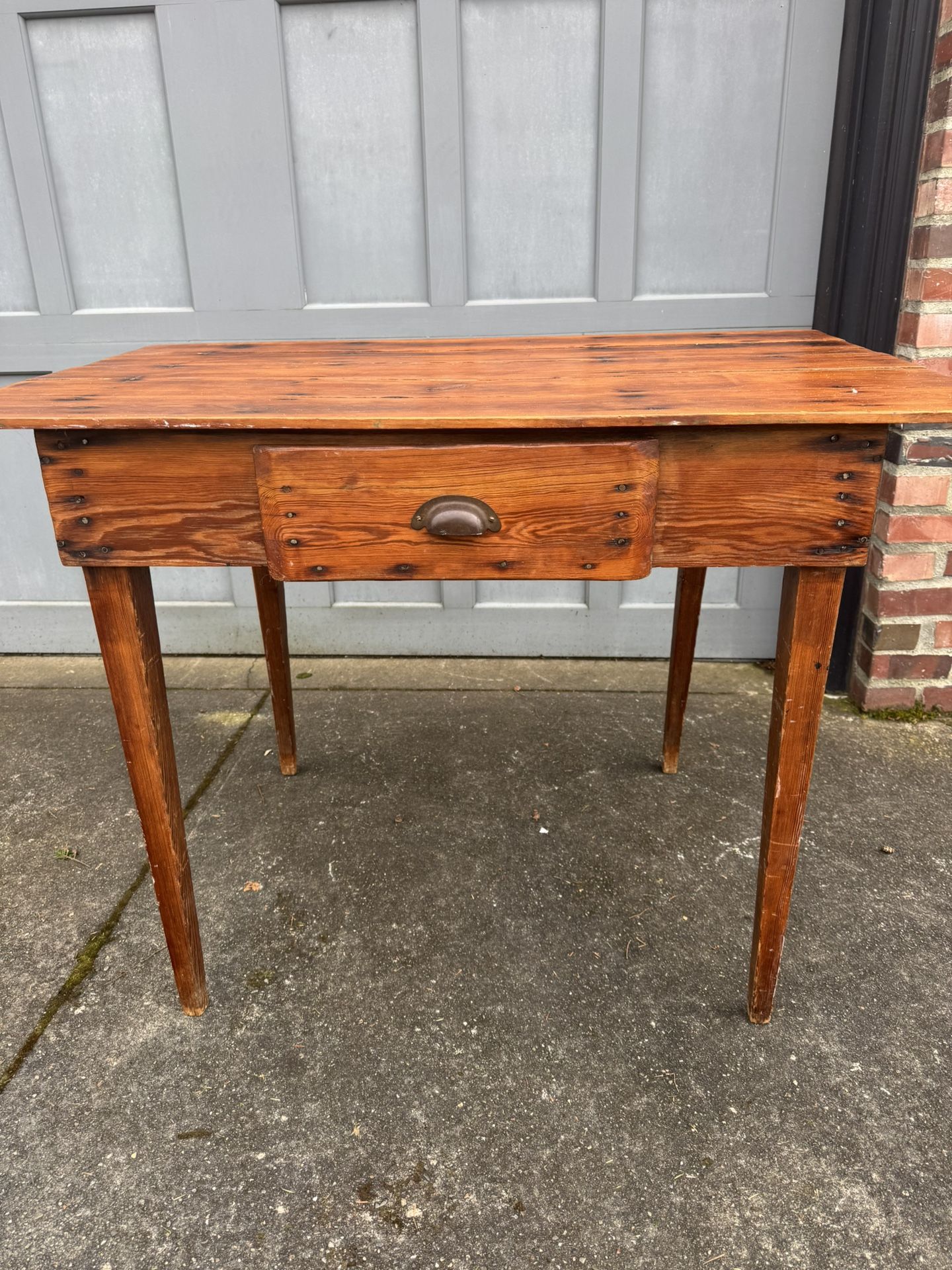 Antique Desk / Side Table / Bar