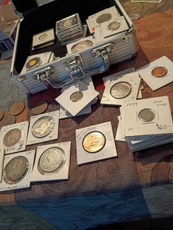 Silver coin collection
