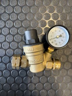 RV Water Pressure Regulator Valve