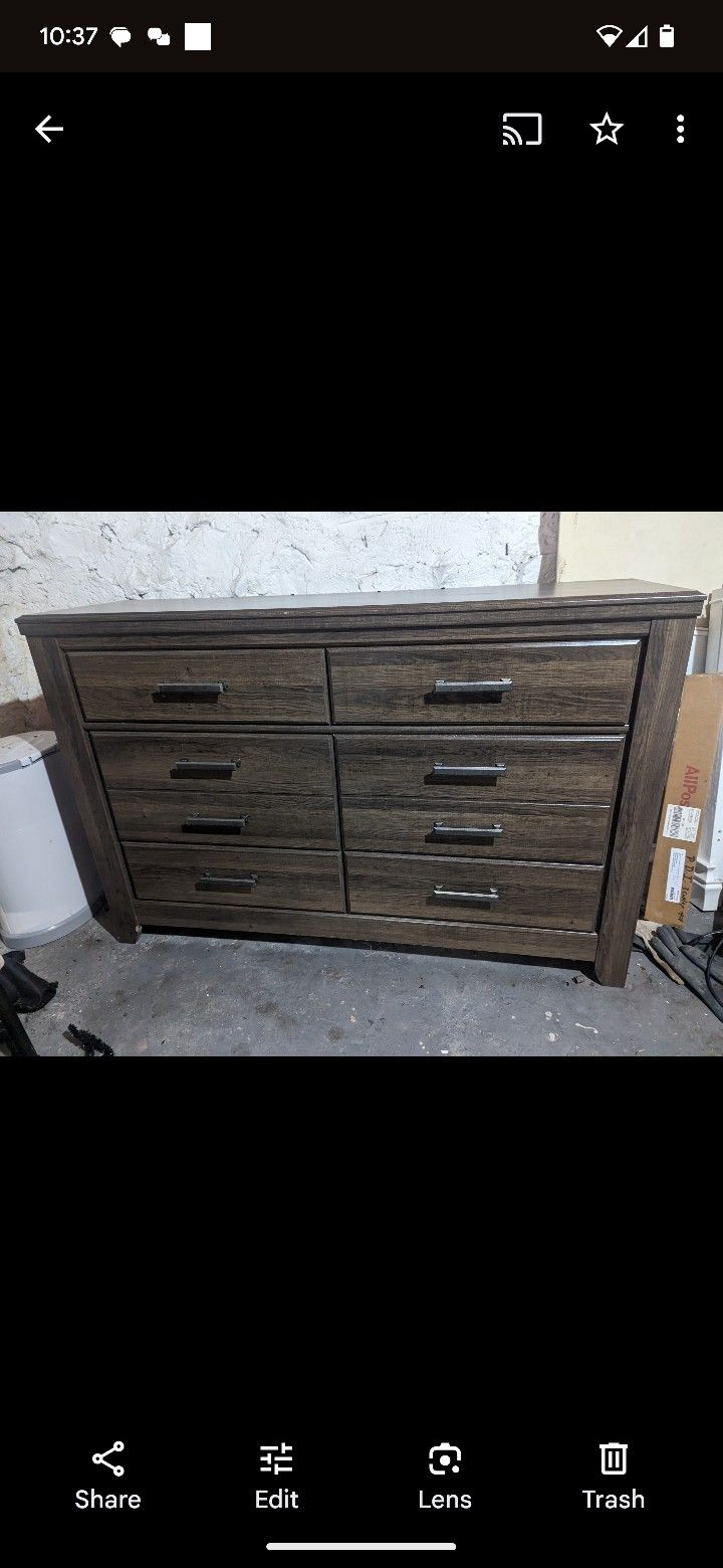 Dresser, Night Stand, Mirror