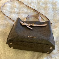 Pink And Brown Michael Kors