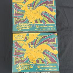 Ascended Heroes Pokemon Center ETBs