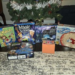 Lot of New & Used Kids Toys/Board Games Ages 4+, 6+, 8+