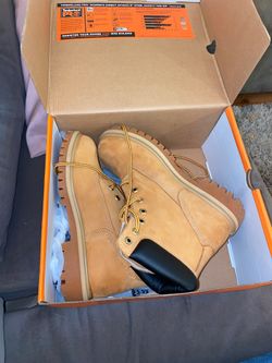 Steel toe Timberland boots (NEW)