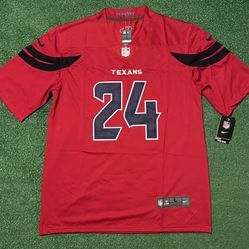 Houston Texans Derek Stingley Jr Battle Red Jersey
