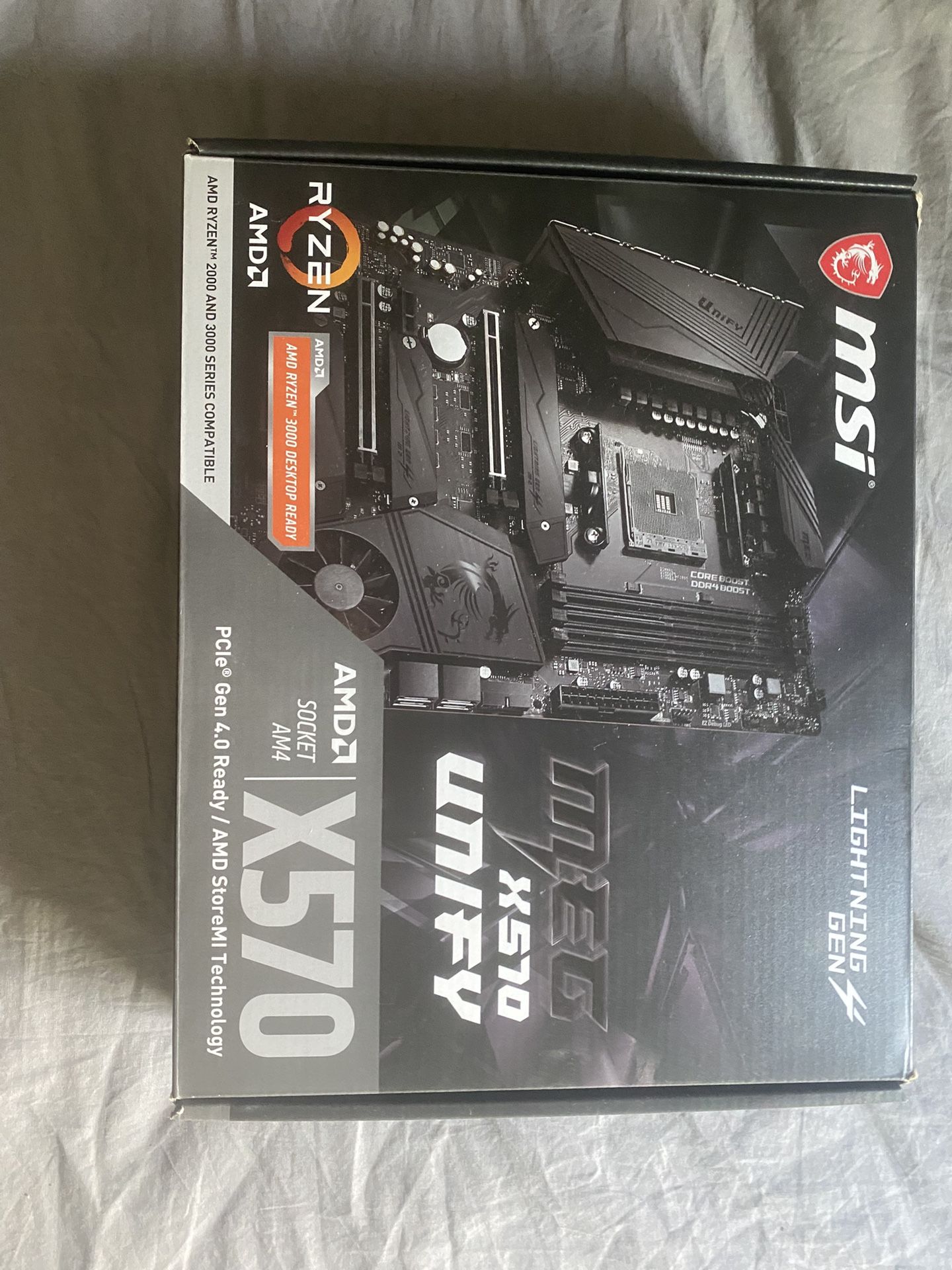 MSI AMD Motherboard MEG X570